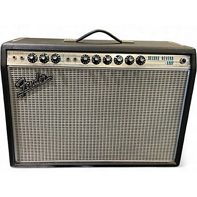 Used Fender '68 Custom Deluxe Reverb Tube Guitar Combo Amp