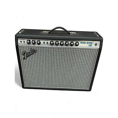 Used Fender 68 Custom Deluxe Reverb Tube Guitar Combo Amp