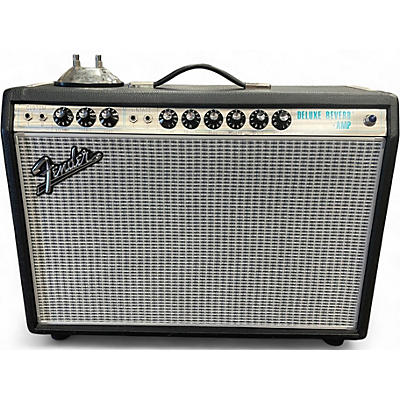Used Fender '68 Custom Deluxe Reverb Tube Guitar Combo Amp