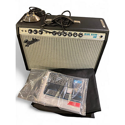 Used Fender '68 Custom Deluxe Reverb Tube Guitar Combo Amp