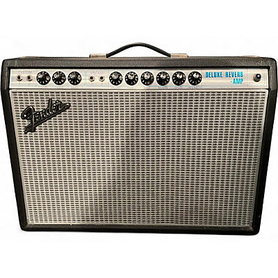 Used Fender 68 Custom Deluxe reverb Tube Guitar Combo Amp