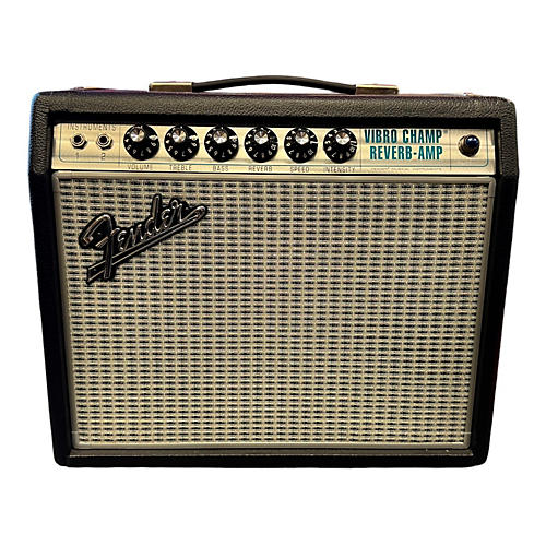 Fender Used Fender '68 Custom Vibro Champ Reverb Tube Guitar Combo Amp