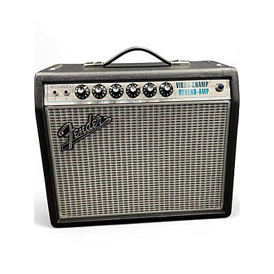 Used Fender '68 Custom Vibro Champ Reverb Tube Guitar Combo Amp