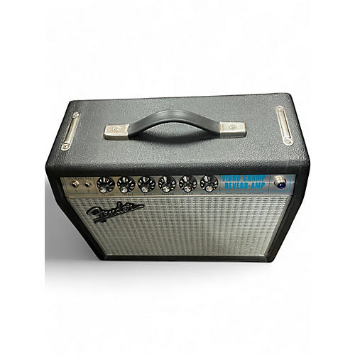 Used Fender 68 Custom Vibro Champ Reverb Tube Guitar Combo Amp