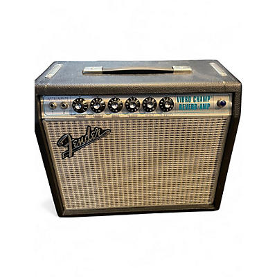 Used Fender '68 Custom Vibro Champ Reverb Tube Guitar Combo Amp