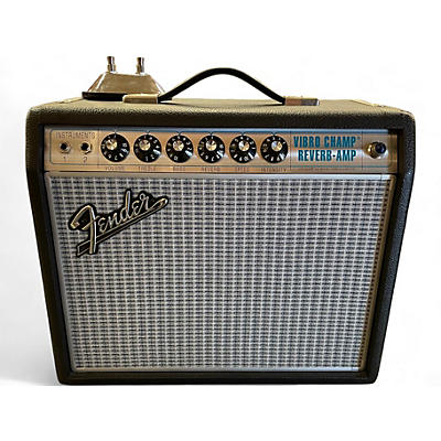 Used Fender '68 Custom Vibro Champ Reverb Tube Guitar Combo Amp