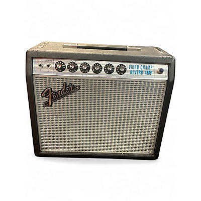 Used Fender '68 Custom Vibro Champ Reverb Tube Guitar Combo Amp