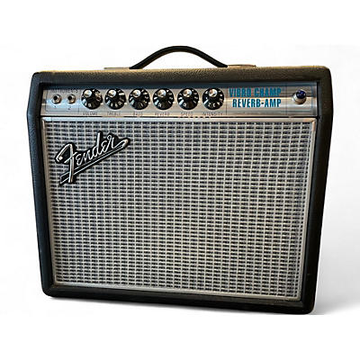 Used Fender ‘68 Custom Vibro Champ Reverb Tube Guitar Combo Amp