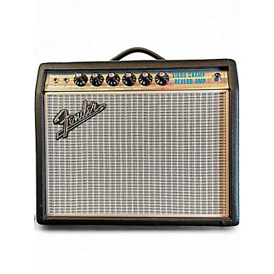 Used Fender '68 VIBRO CHAMP REVERB 5W 1X10 Tube Guitar Combo Amp