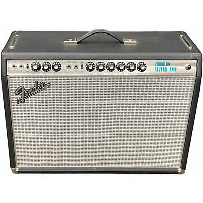 Used Fender 68' VIBROLUX REVERB AMP Tube Guitar Combo Amp