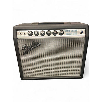 Used Fender 68 custom vibro champ reverb Tube Guitar Combo Amp