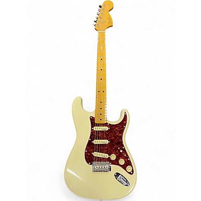 Used Fender '68 reissue 50th anniversary stratocaster Olympic White Solid Body Electric Guitar