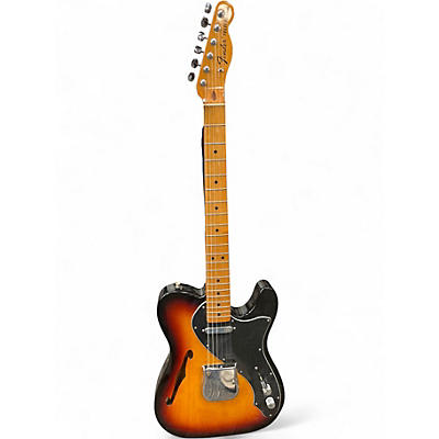 Used Fender '69 Telecaster® Thinline 2 Color Sunburst Solid Body Electric Guitar
