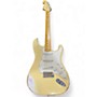 Used Fender 69 stratocaster relic custom shop  Olympic White Solid Body Electric Guitar Olympic White
