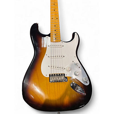 Used Fender 70 TH ANNIVERSARY AMERICAN VINTAGE II 54 STRATOCASTER 2 Color Sunburst Solid Body Electric Guitar