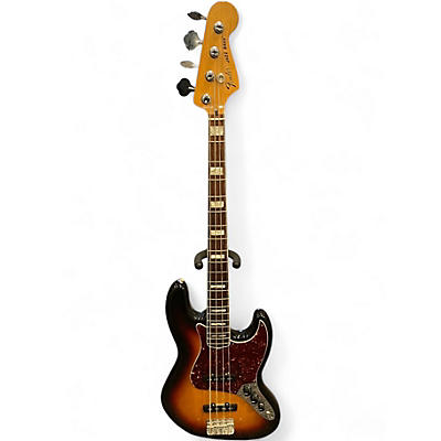 Used Fender 70S JAZZ BASS MIM SUNBURST Electric Bass Guitar