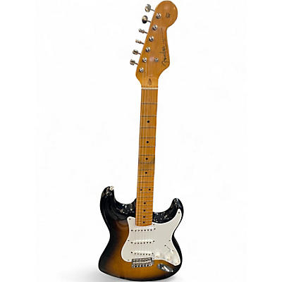 Used Fender 70TH ANNIVERSARY AMERICAN VINTAGE 2 Tone Sunburst Solid Body Electric Guitar