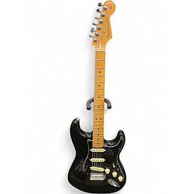 Used Fender 70TH ANNIVERSARY PLAYER STRATOCASTER Black Solid Body Electric Guitar