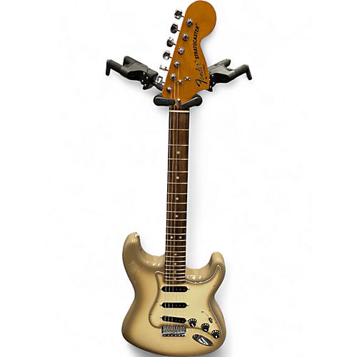 Used Fender 70TH ANNIVERSARY VINTERA STRATOCASTER Antigua Solid Body Electric Guitar Antigua
