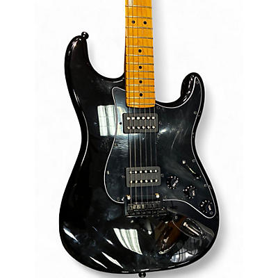 Used Fender 70TH DELUXE STRATOCASTER BLACK Solid Body Electric Guitar