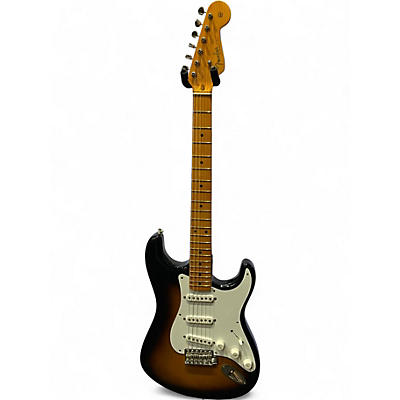 Used Fender 70th Anniversary 1954 Stratocaster 2-Color Sunburst Solid Body Electric Guitar