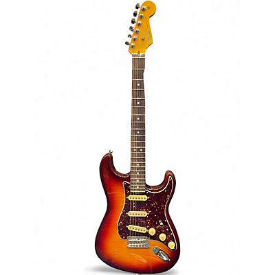Used Fender 70th Anniversary American Professional II Stratocaster 3 Color Sunburst Solid Body Electric Guitar