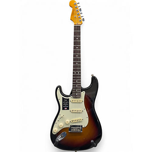 Used Fender 70th Anniversary American Ultra Stratocaster 2 Color Sunburst Solid Body Electric Guitar 2 Color Sunburst