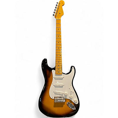Used Fender 70th Anniversary American Vintage '54 Stratocaster Vintage Sunburst Solid Body Electric Guitar