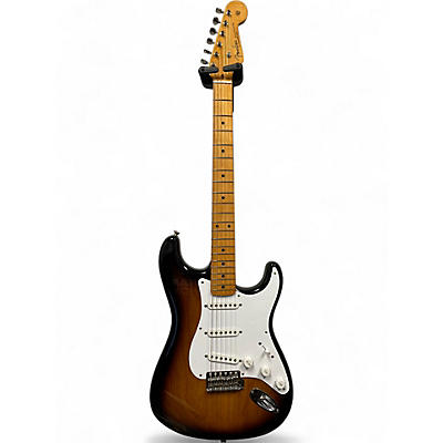 Used Fender 70th Anniversary American Vintage II 1954 Stratocaster 2-Color Sunburst Solid Body Electric Guitar