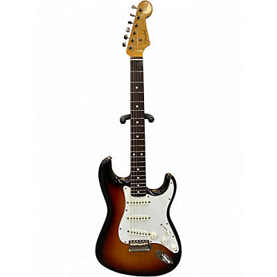 Used Fender 70th Anniversary American Vintage II 1954 Stratocaster 2 Color Sunburst Solid Body Electric Guitar