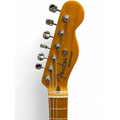 Used Fender 70th Anniversary Broadcaster No Relic PALE BUTTERSCOTCH Solid Body Electric Guitar
