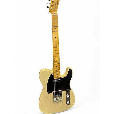 Used Fender 70th Anniversary Broadcaster No Relic Vintage Blonde Solid Body Electric Guitar