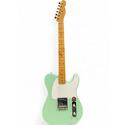 Used Fender 70th Anniversary Esquire Seafoam Green Solid Body Electric Guitar