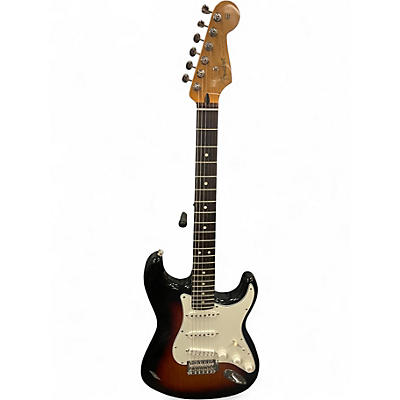 Used Fender 70th Anniversary Player Stratocaster 3 Color Sunburst Solid Body Electric Guitar