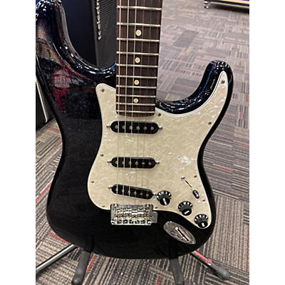 Fender Used Fender 70th Anniversary Player Stratocaster Nebula Noir Solid Body Electric Guitar