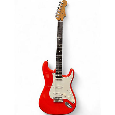 Used Fender 70th Anniversary Stratocaster Red Solid Body Electric Guitar