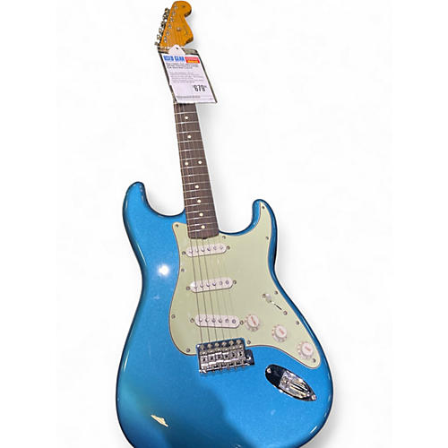 Used Fender 70th Anniversary Vintera Stratocaster Daphne Blue Solid Body Electric Guitar Daphne Blue