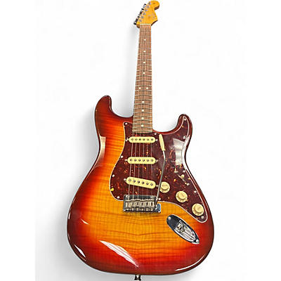 Used Fender 70th anniversary American professional stratocaster Flame Maple Solid Body Electric Guitar