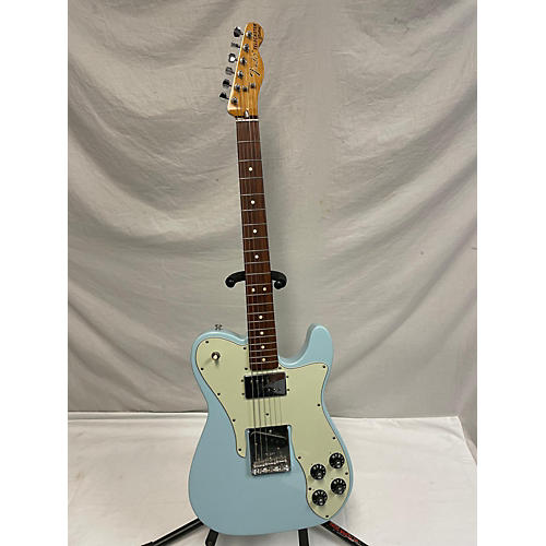 Fender Used Fender 72' Custom Telecaster Daphne Blue Solid Body Electric Guitar Daphne Blue