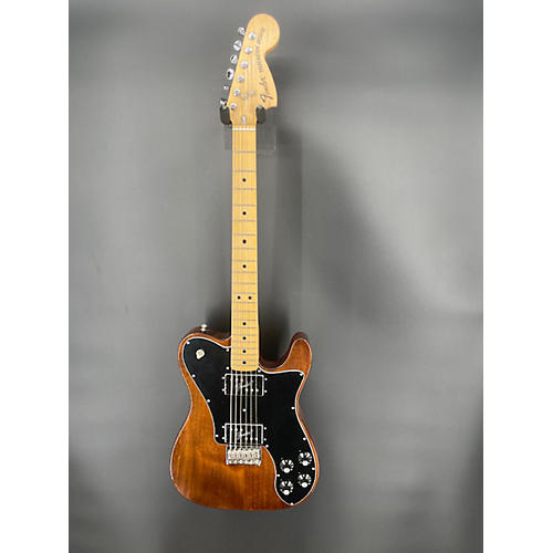 Used Fender 72 DELUXE CUSTOM SHOP TELECASTER Walnut Solid Body Electric Guitar Walnut