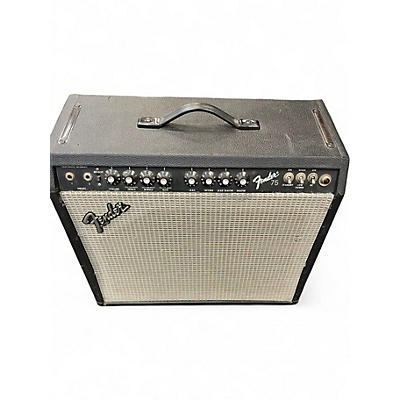 Used Fender 75 Tube Guitar Combo Amp