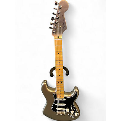 Used Fender 75TH ANNIVERSARY MEXICAN STRAT Silver Sparkle Solid Body Electric Guitar
