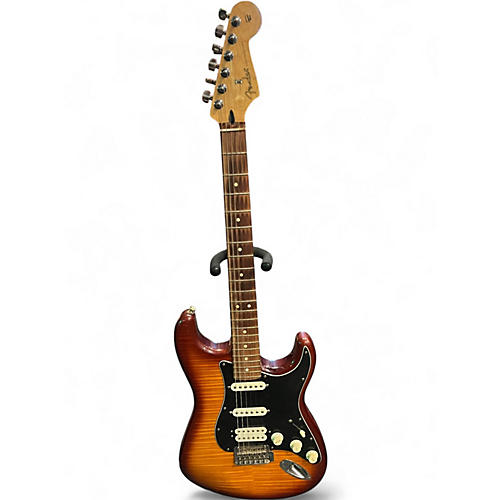 Used Fender 75TH ANNIVERSARY PLAYER STRATOCASTER 2 Color Sunburst Solid Body Electric Guitar 2 Color Sunburst