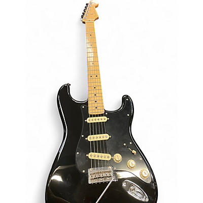 Used Fender 75TH ANNIVERSARY PLAYER STRATOCASTER Black Solid Body Electric Guitar