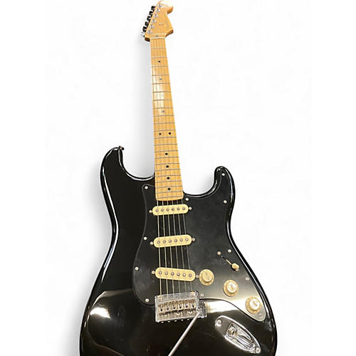 Used Fender 75TH ANNIVERSARY PLAYER STRATOCASTER Black Solid Body Electric Guitar Black