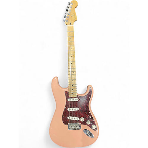 Used Fender 75TH ANNIVERSARY PLAYER STRATOCASTER SHELL PINK Solid Body Electric Guitar SHELL PINK