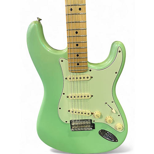Used Fender 75th ANNIVERSERY STRAT Mint Green Solid Body Electric Guitar Mint Green