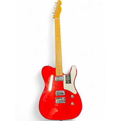 Used Fender 75th Anniversary Cabronita Telecaster Crimson Transparent Solid Body Electric Guitar