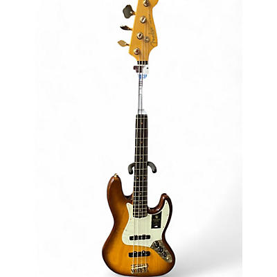 Fender Used Fender 75th Anniversary Commemorative American Jazz Bass Bourbon Burst Electric Bass Guitar