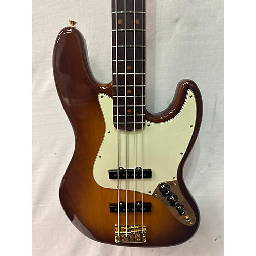 Fender Used Fender 75th Anniversary Commemorative American Jazz Bass Brown Electric Bass Guitar Brown